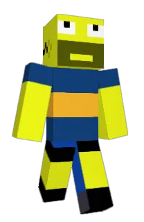 Front of Minecraft skin