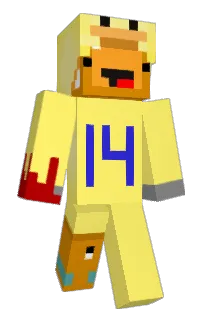 Front of Minecraft skin