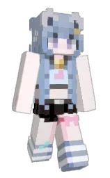 Slim Minecraft skin