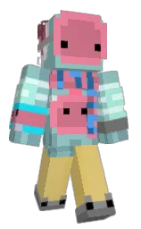 yLeopodin's Minecraft skin wearing the 15th Anniversary cape