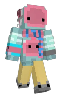 Front of Minecraft skin