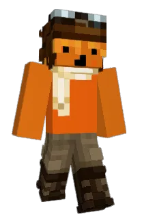 Front of Minecraft skin