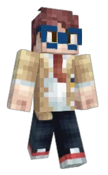 R3ALnotJay's Minecraft skin wearing the Migrator cape
