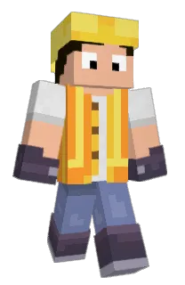 Front of FabrickMC's skin