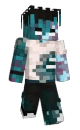 provincial pink and pearl bush Minecraft skin — Slim model — first worn by Flownd