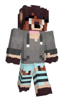 Front of CosmeDeer's skin