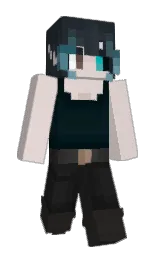 wafer and shark Minecraft skin — Slim model — first worn by maelstrumm