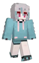 neptune and provincial pink Minecraft skin — Slim model — first worn by MaOUcchi