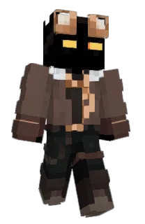 Front of Corviiren's skin