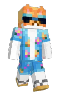 Front of E2xc's skin