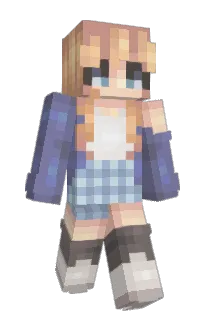 Front of Minecraft skin