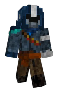 Front of Duklaprague's skin