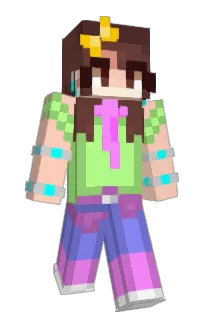 Front of LVCATIE's skin