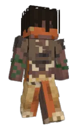 Slim Minecraft skin