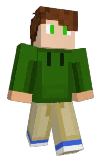 Front of Markovek's skin
