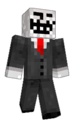 GuMine's Minecraft skin wearing the Migrator cape