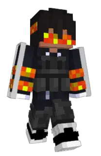 Front of FlameFierce's skin