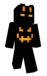 black and fuel yellow Minecraft skin — Classic model — first worn by Totess