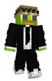 Front of SecretCake's skin