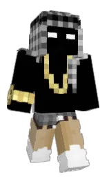 rarrq's Minecraft skin wearing the Migrator cape