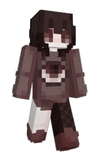 Front of Cecu's skin
