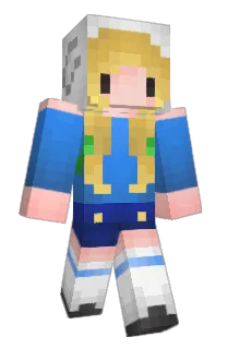 Front of Azalandine's skin