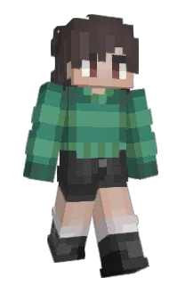 Front of concernedegg's skin