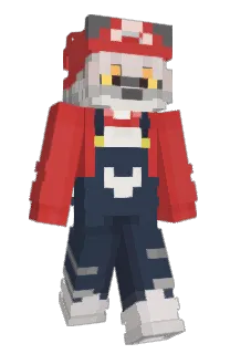 Front of eavej's skin