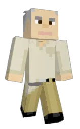 white rock and pancho Minecraft skin — Classic model — first worn by James__Lahey