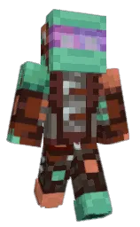 Orecubic's Minecraft skin wearing the Hero cape