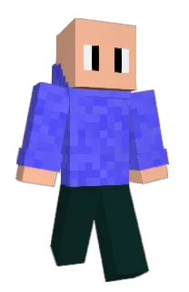 Front of Minecraft skin