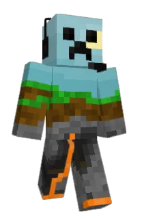 Front of Nevernheart's skin