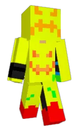 BE4R54's Minecraft skin wearing the Pan cape