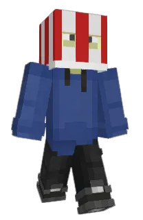 Front of Xrayos's skin