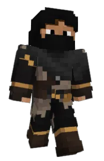 Front of Sandhapper's skin