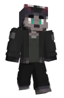 Front of Klourei's skin