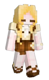 chablis and indian tan Minecraft skin — Slim model — first worn by Fulover