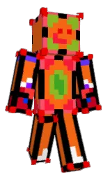 ArchRaff's Minecraft skin wearing the Cherry Blossom cape