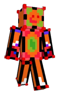 Front of ArchRaff's skin