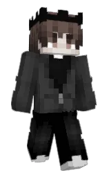 black and mine shaft Minecraft skin — Slim model