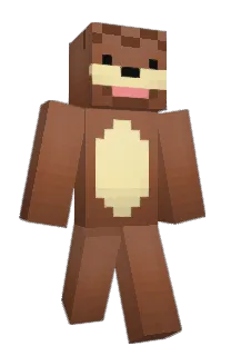 Front of GLOPTER's skin