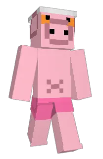 Front of Minecraft skin