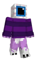 lavender and persian indigo Minecraft skin — Classic model — first worn by zxdlmao