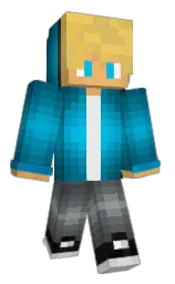 MrUV3's Minecraft skin wearing the MCC 15th Year cape