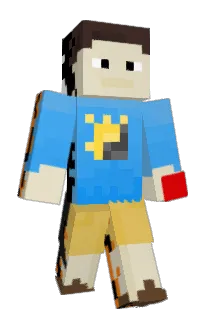 Front of Minecraft skin