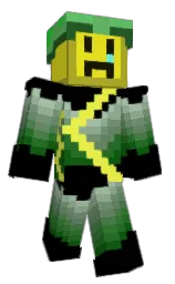 black and golden dream Minecraft skin — Classic model