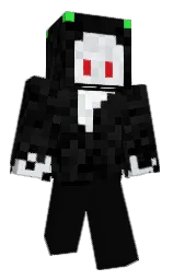 cod gray and porcelain Minecraft skin — Classic model