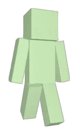 tea green and black Minecraft skin — Slim model — first worn by FancyFerox