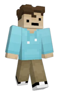Front of ItzRedPanter's skin