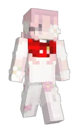 quarter pearl lusta and wisp pink Minecraft skin — Slim model